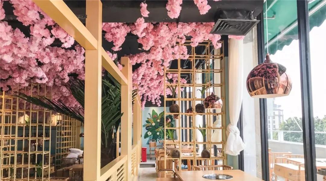 椰贝室内就餐区设计