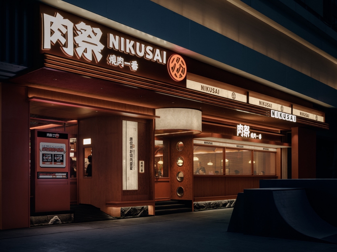 深圳餐饮空间设计肉祭烤肉店，再现古人的宴席狂欢